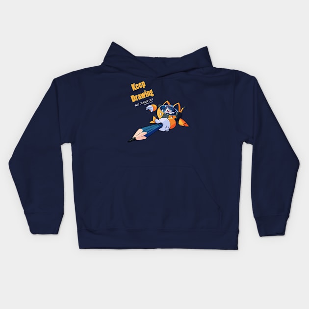 The Cliche Cat Kids Hoodie by The Geek Cat 